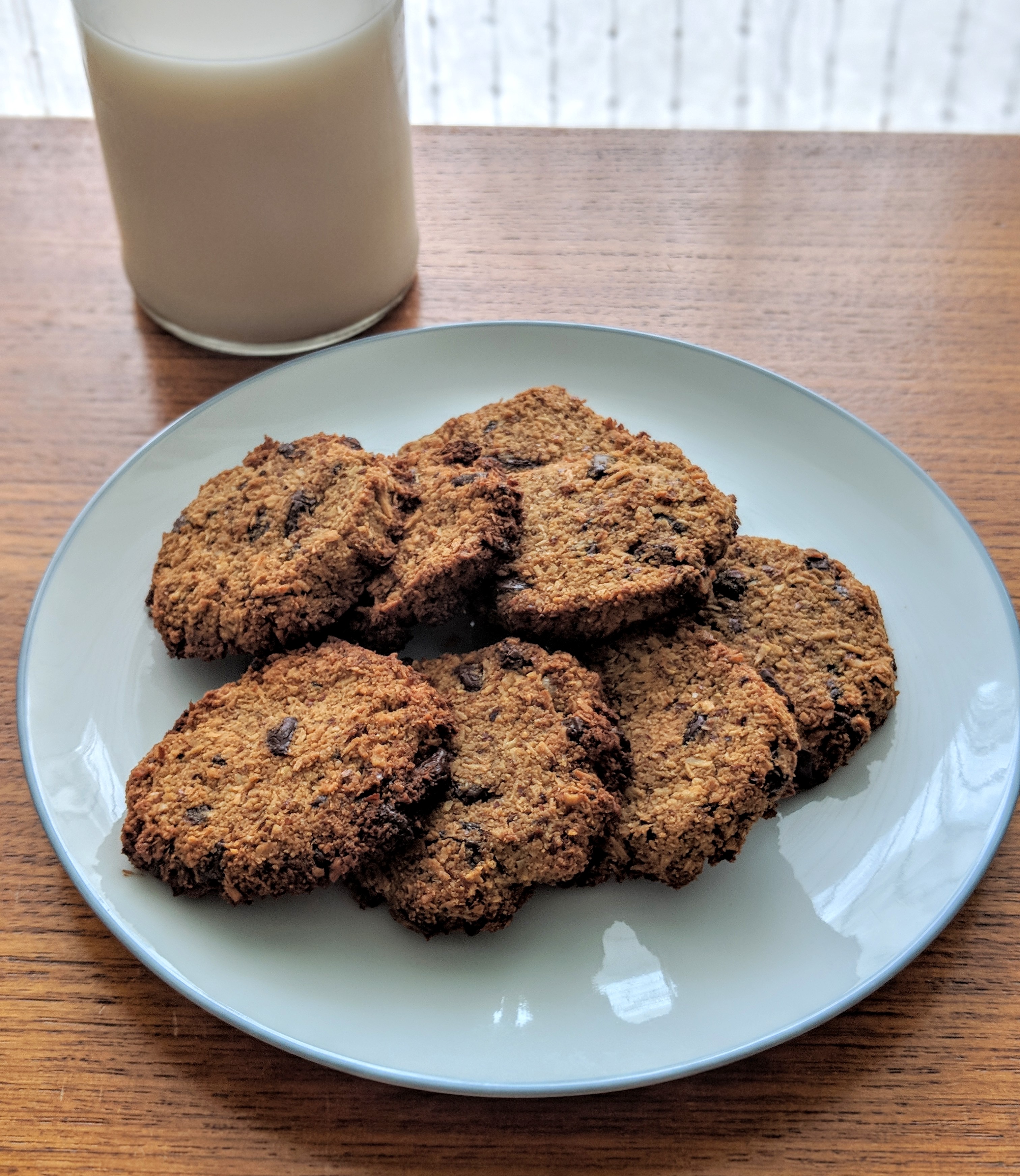 Almond pulp cookies