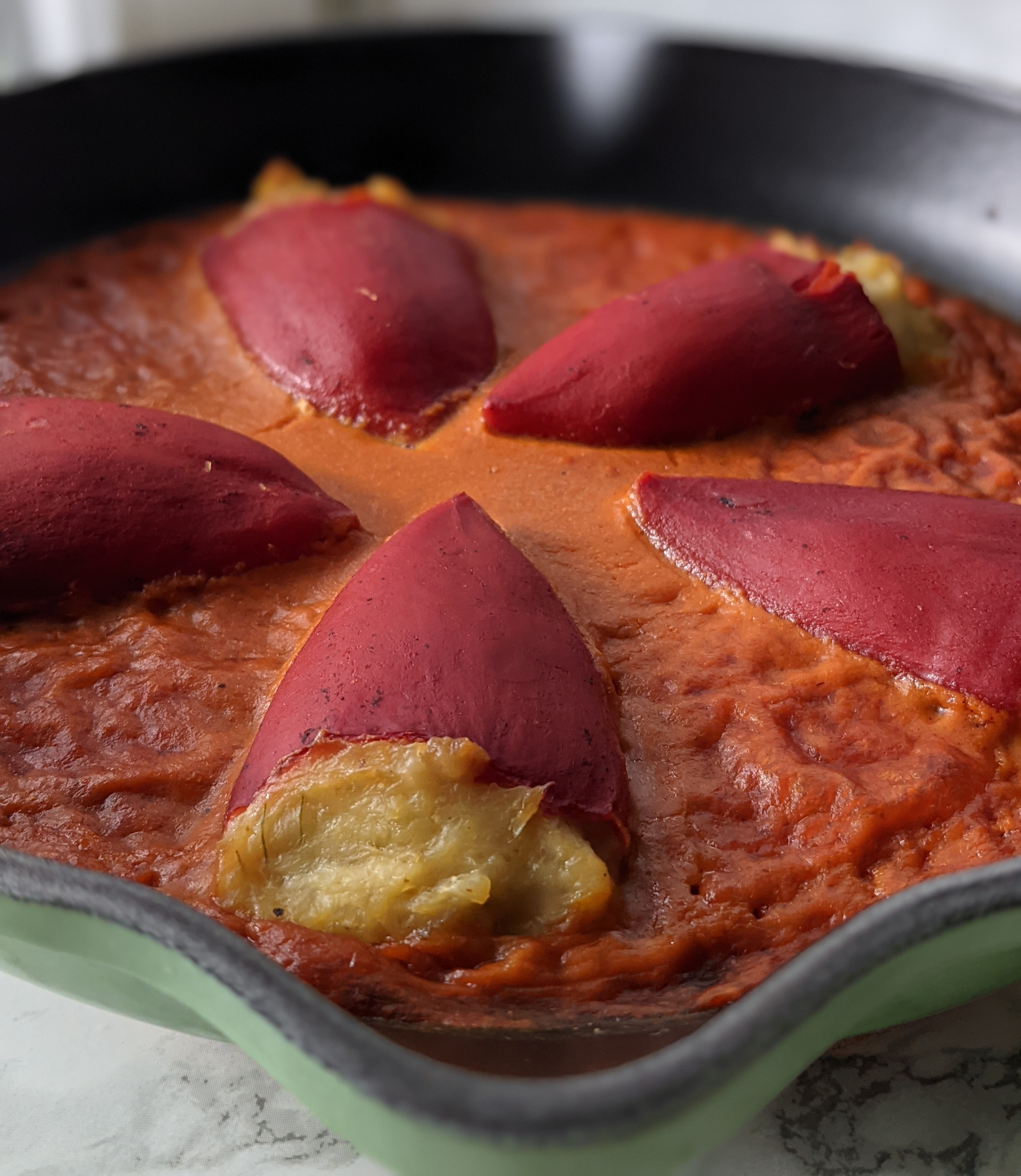 Stuffed Piquillo Peppers with Cod